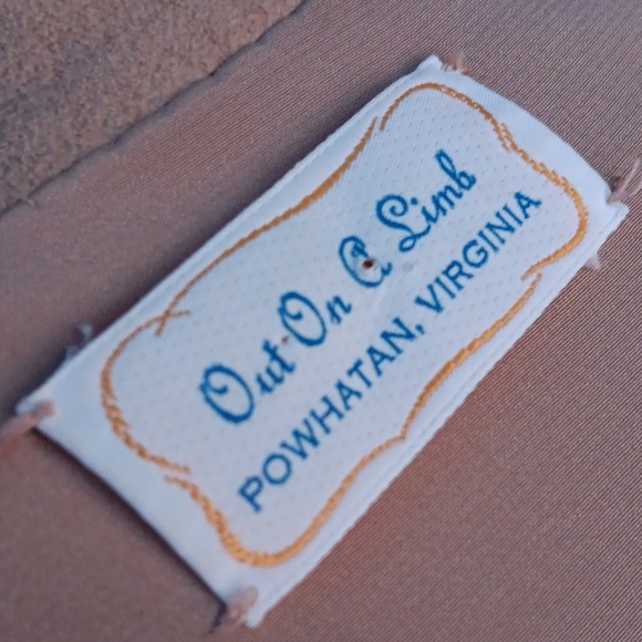 OUT ON A LIMB LADIES HAND DESIGNED FAUX SUEDE LUXURY JACKET/COAT (USA) - Picture 17 of 17